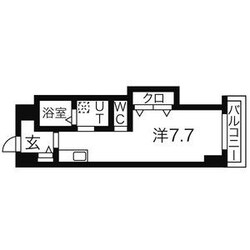 鳴子北駅 徒歩5分 3階の物件間取画像